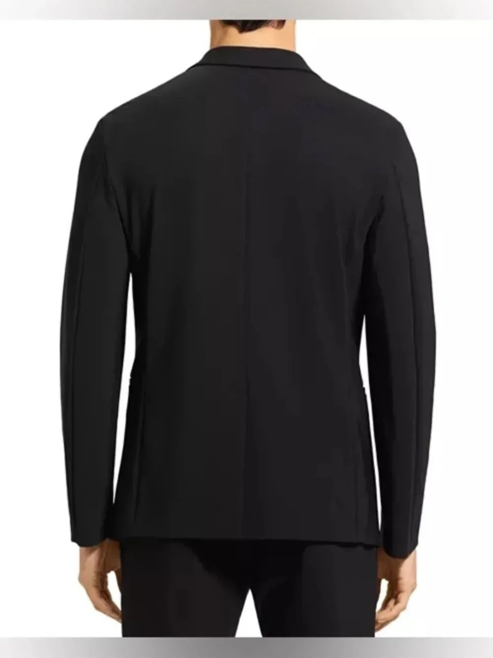 THEORY - Virgin Wool Slim Fit Blazer - Black / 38 Regular